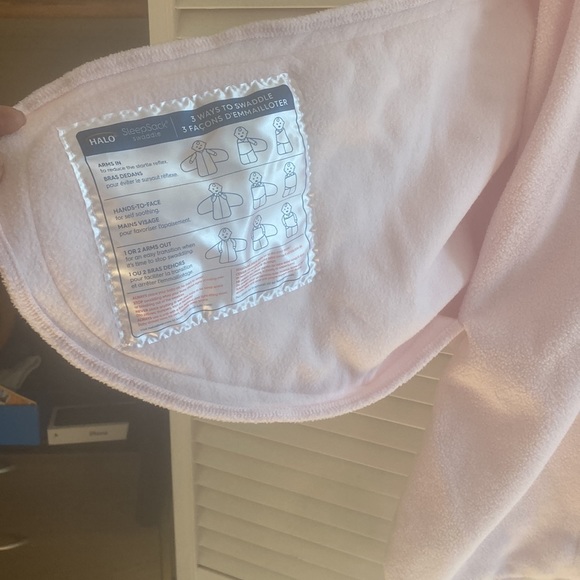 Halo SleepSack Swaddler in Light Pink - Picture 3 of 5
